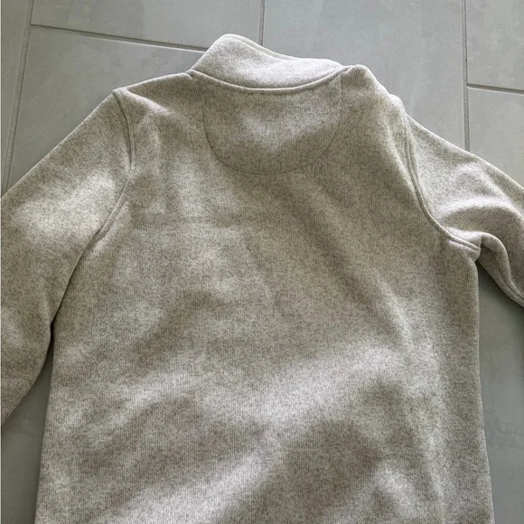 L.L. Bean Off-White Button-Up Jacket- Women - Picture 4 of 4